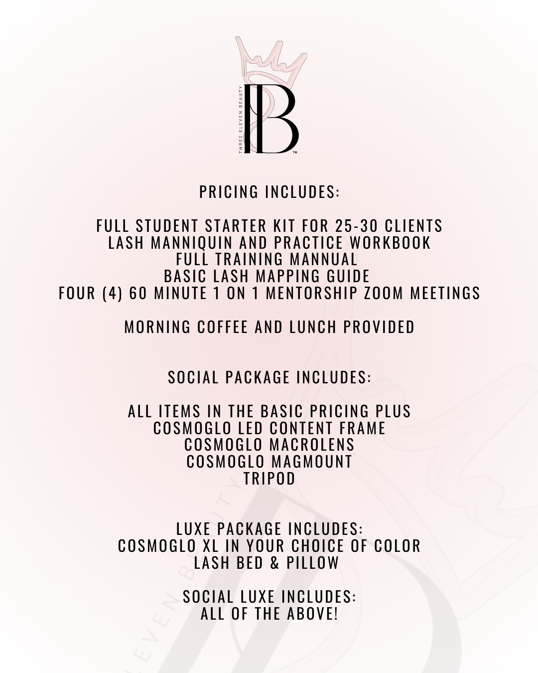 Beginner Lash Course 1 on 1