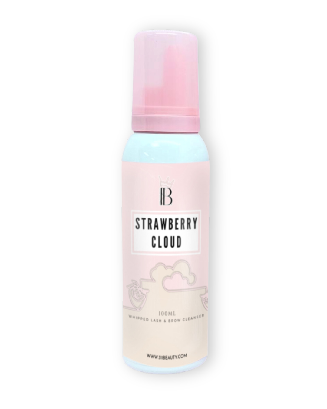 Strawberry Cloud Whipped Lash & Brow Cleanser